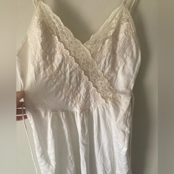 Vintage Silk Lace Nightgown - Picture 9 of 12